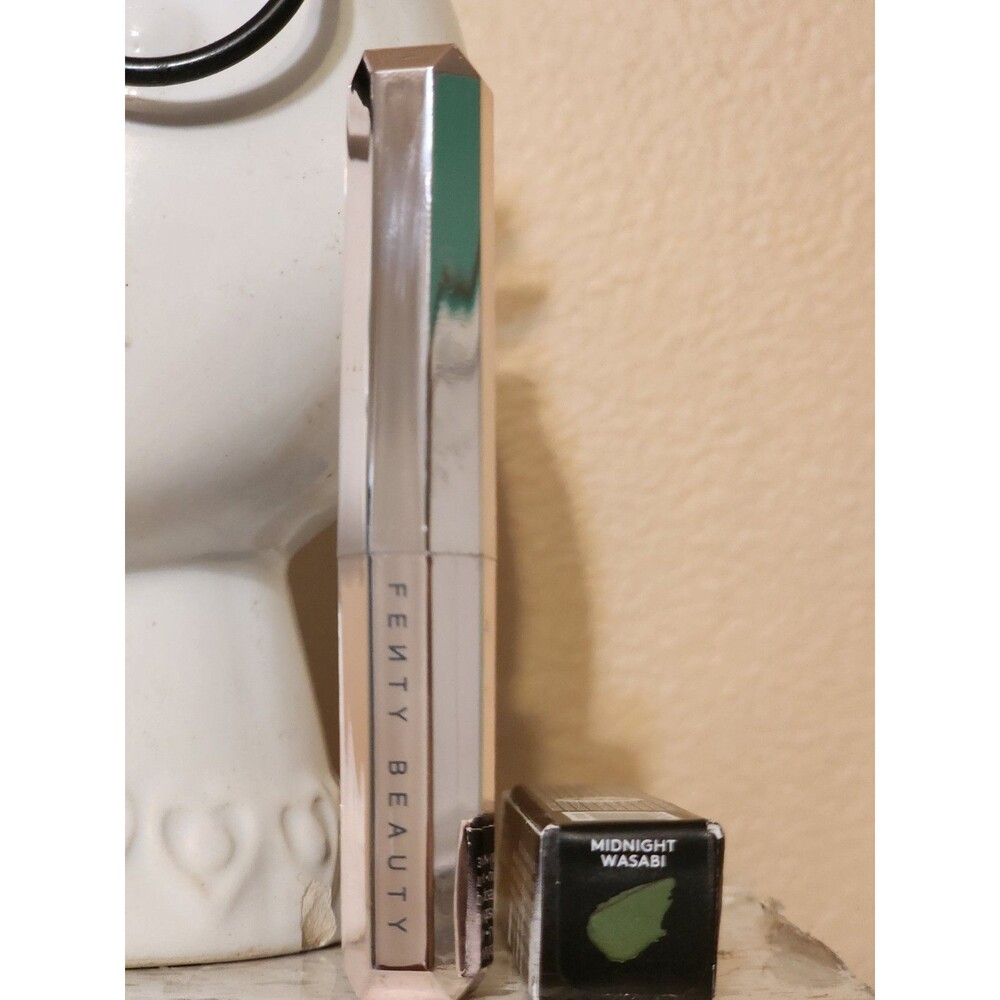 FENTY Beauty Plush Matte Lipstick Midnight Wasabi(Green) .06 oz NIB Discontinued